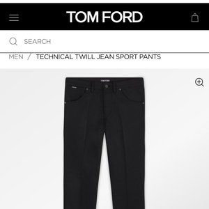 Tom Ford Technical Twill Jeans